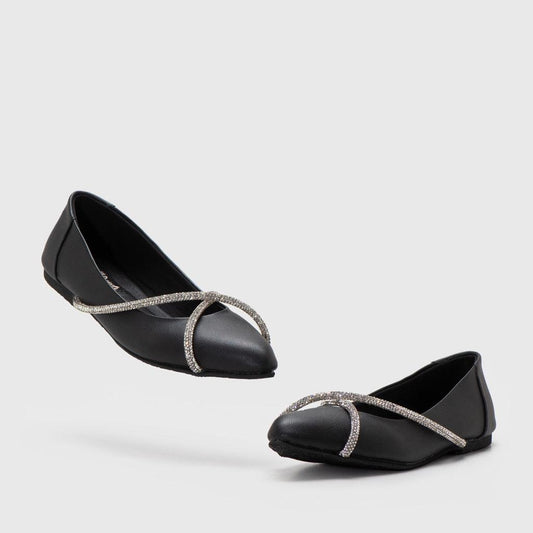 Adorable Projects-Dev Flat shoes Livy Flat Shoes Black