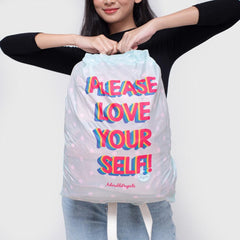 Adorable Projects-Dev Cover Bag Love Yourself Rain Cover Bag