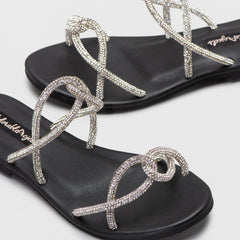 Adorable Projects Sandals Lucania Sandal Silver