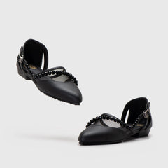 Adorable Projects Official Flat shoes Malefaka Flat Shoes Black