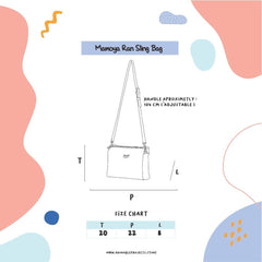 Adorable Projects-Dev Sling Bag Mamoya Ran Sling Bag Coral