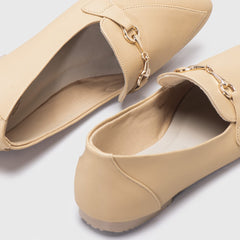 Adorable Projects-Dev Flat shoes Mandy Point Flat Shoes Nude