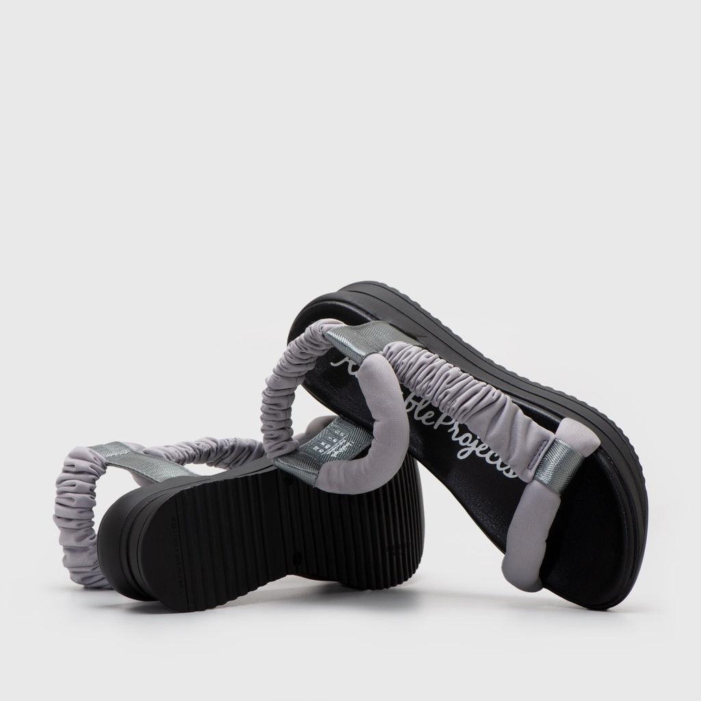 Adorable Projects-Dev Sandals Mannaz Sandals Light Grey
