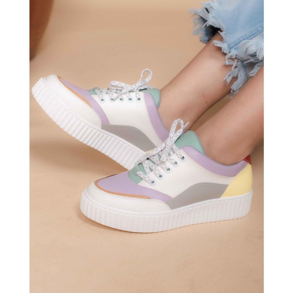 Adorable Projects-Dev Sneakers Medalion Colorblock Sneakers