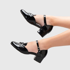 Adorable Projects Official Heels Mehry Heels Black