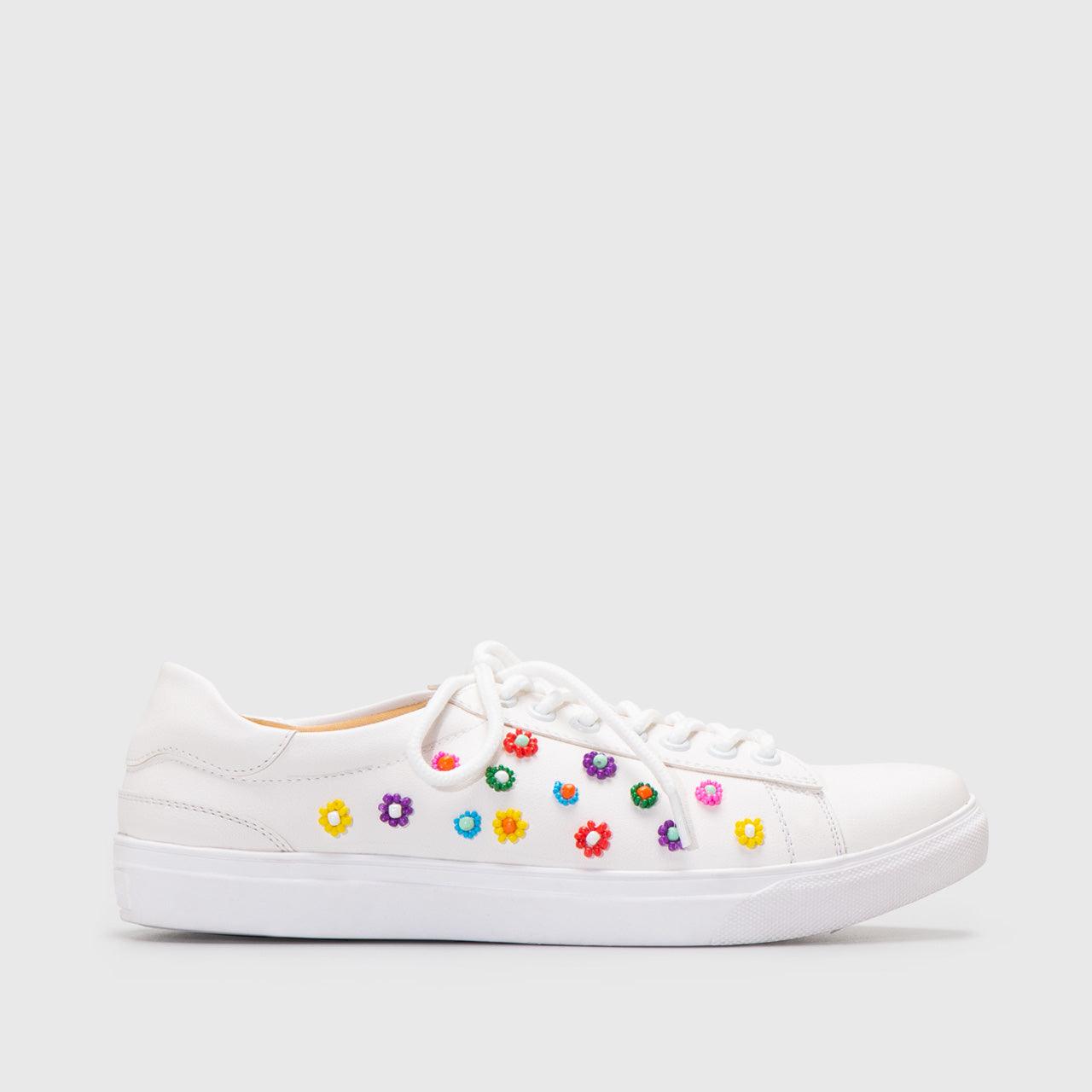Adorable Projects-Dev Sneakers Milcah Sneakers Embellishment White
