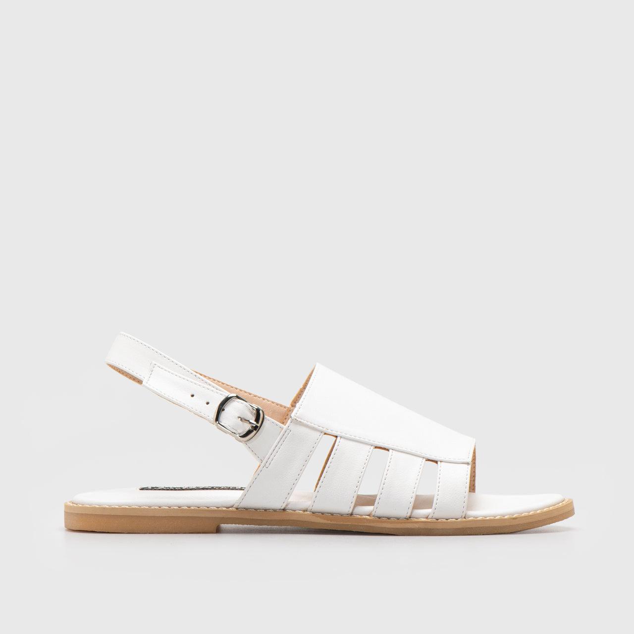 Adorable Projects Sandals Nella Sandals White