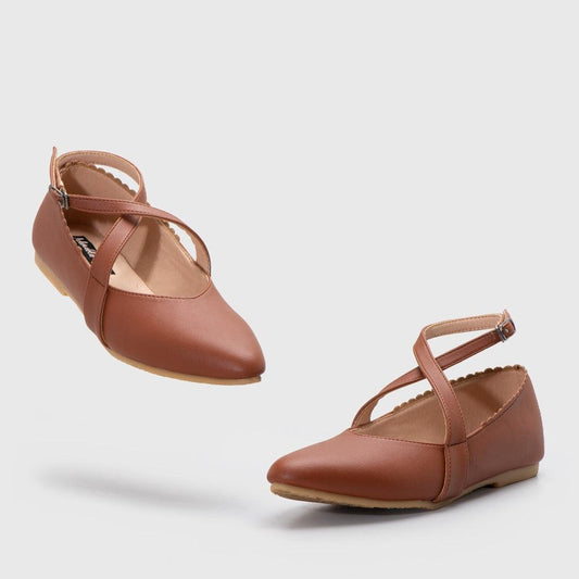 Adorable Projects-Dev Flat shoes Palencia Flat Shoes Tan