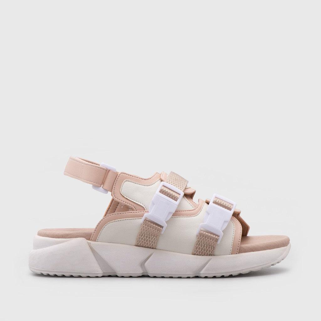 Adorable Projects Sandals Pandoria Frosted Almond