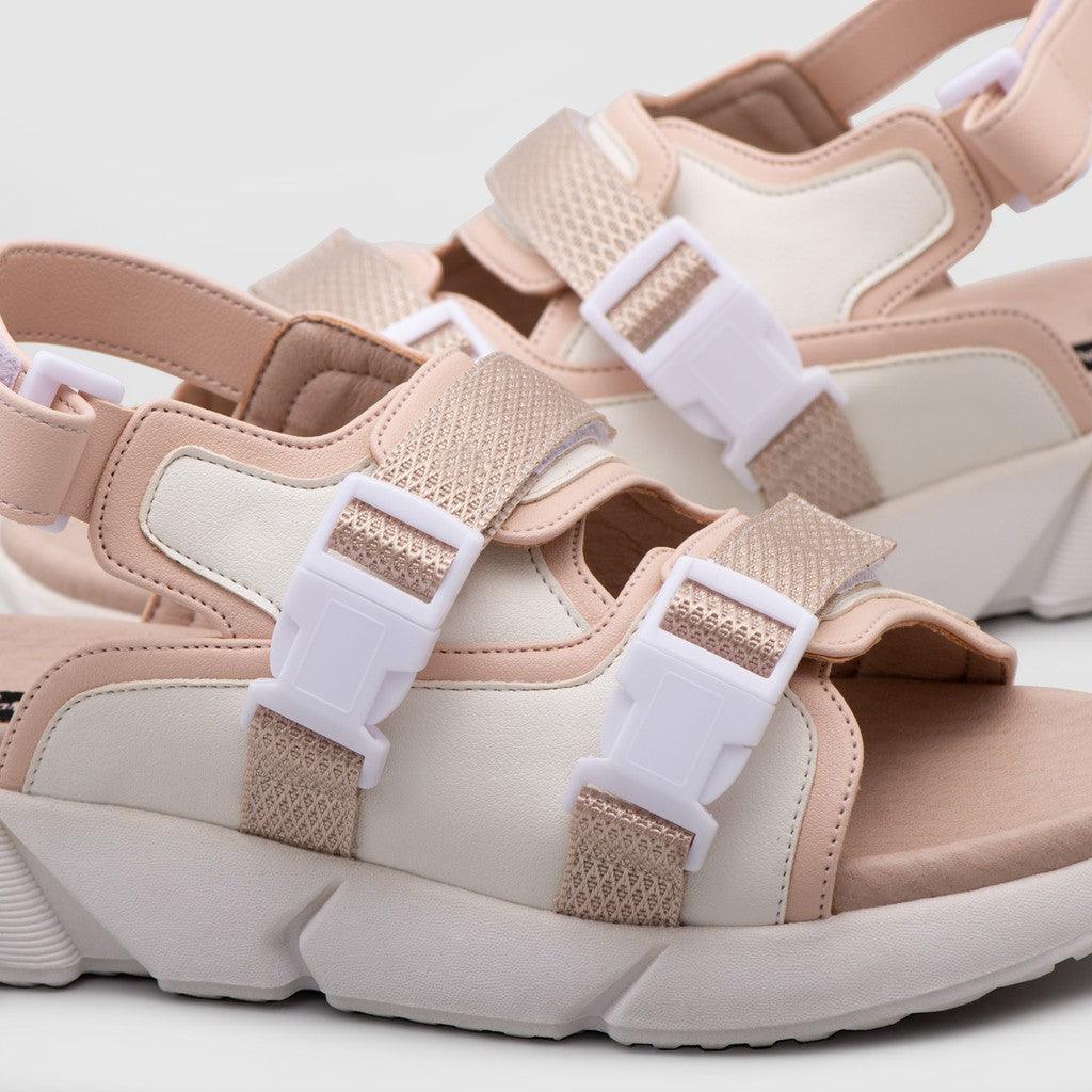 Adorable Projects Sandals Pandoria Frosted Almond