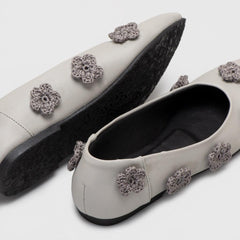 Adorable Projects-Dev Flat shoes Pratika Flat Shoes Grey