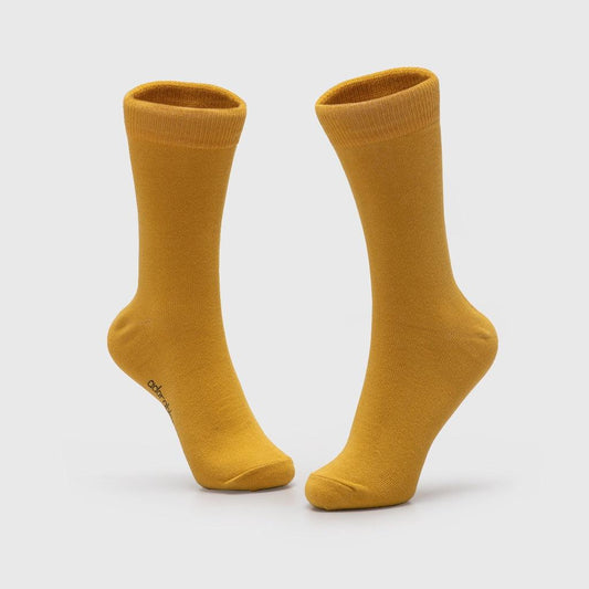 Adorable Projects Socks Qiao Long Socks Mustard