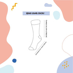 Adorable Projects Socks Qiao Long Socks Olive