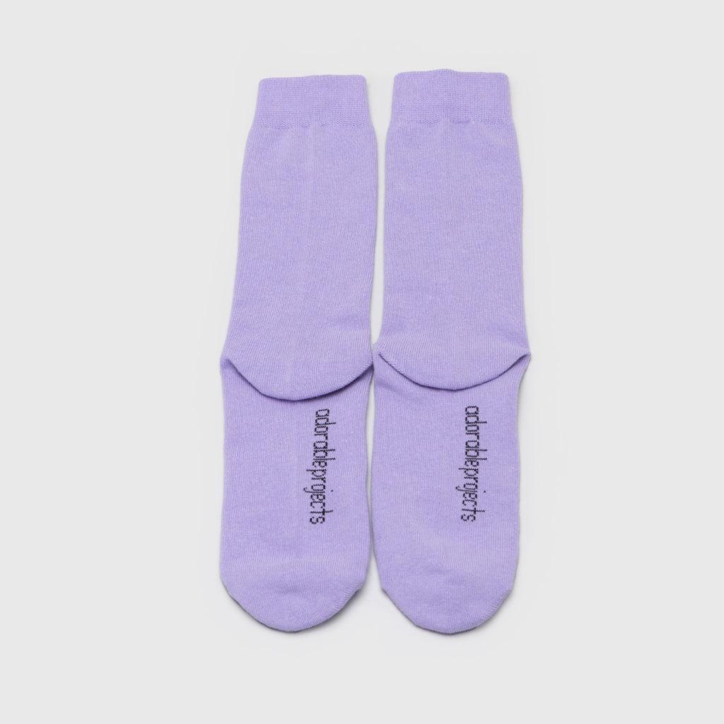 Adorable Projects Socks Qiao Long Socks Purple