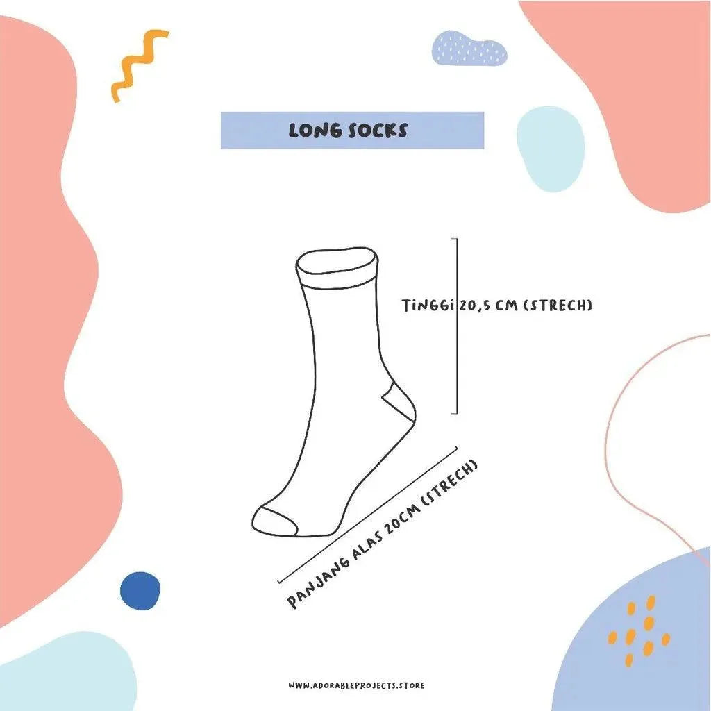 Adorable Projects Socks Qiao Long Socks Terracotta