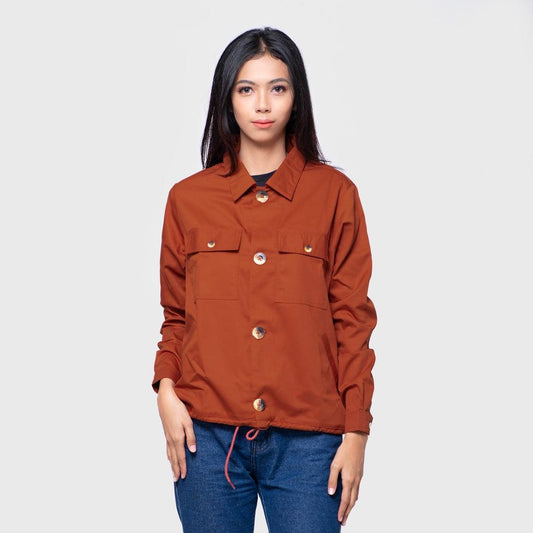 Adorable Projects Outerwear S / Brown Aemilia Jacket Terracotta