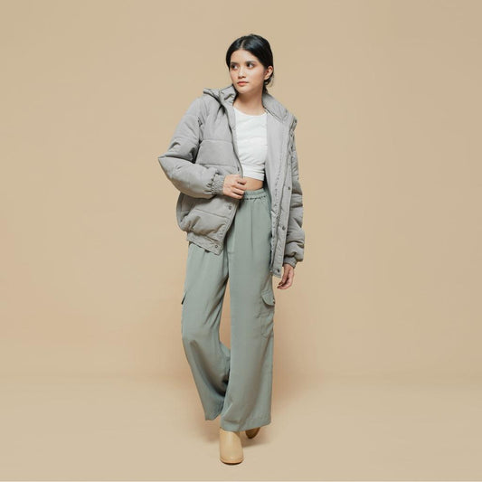 Adorable Projects Outerwear S / Grey Kyomi Jacket Grey