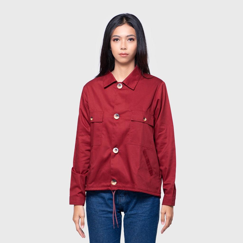 Adorable Projects Outerwear S / Maroon Aemilia Jacket Maroon