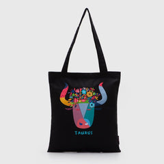 Adorable Projects Taurus Tote Bag Black