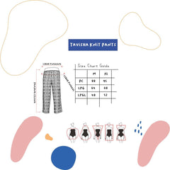 Adorable Projects-Dev Pants Tavisha Knit Pants Blue