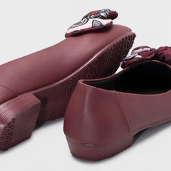 Adorable Projects-Dev Flat shoes Taylor Flat Shoes Maroon