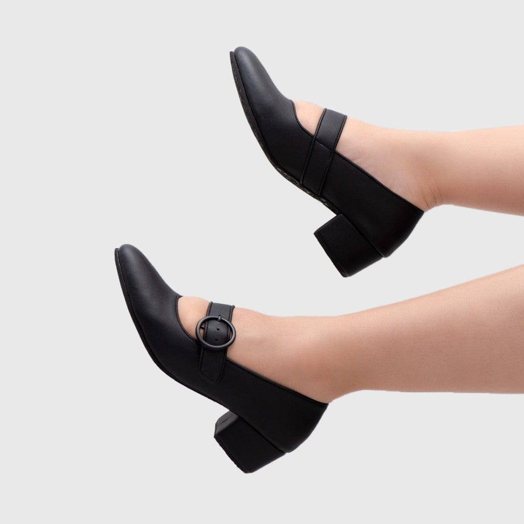 Adorable Projects Official Heels Vatika Heels Black