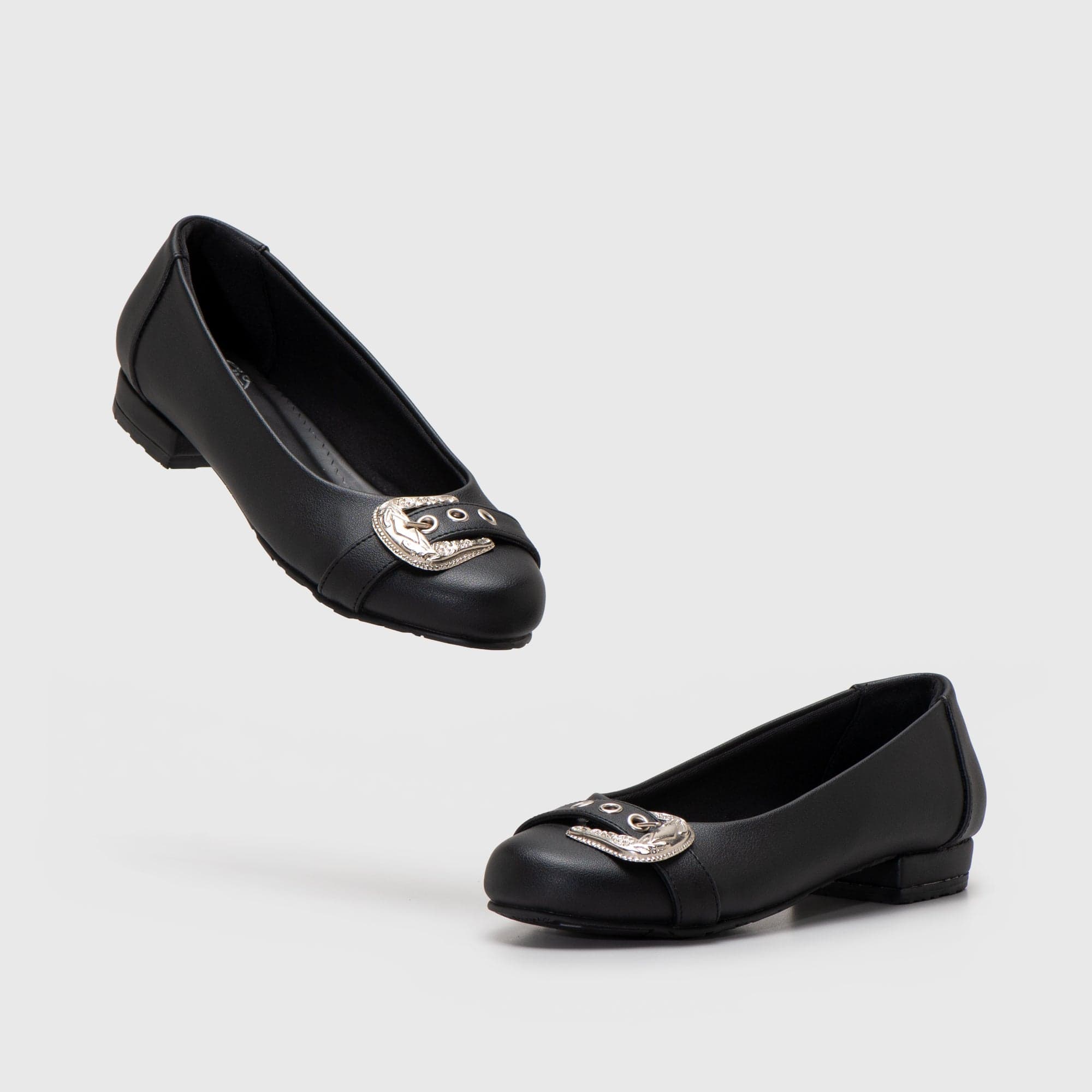 Adorable Projects Official Flat shoes Vigya Flat Shoes Black