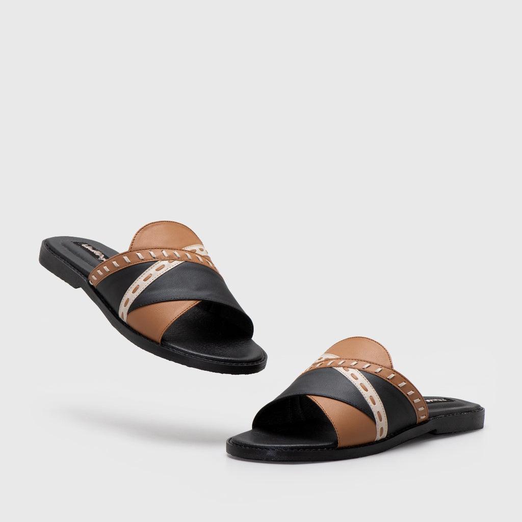 Adorable Projects-Dev Sandals Wiggy Ziggy Sandals Tritone Nude