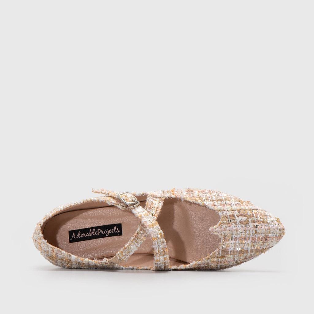Adorable Projects-Dev Flat shoes Wisteria Flat Shoes Creamy