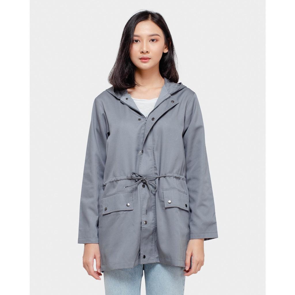 Adorable Projects-Dev Outerwear Wollan Parka Light Grey