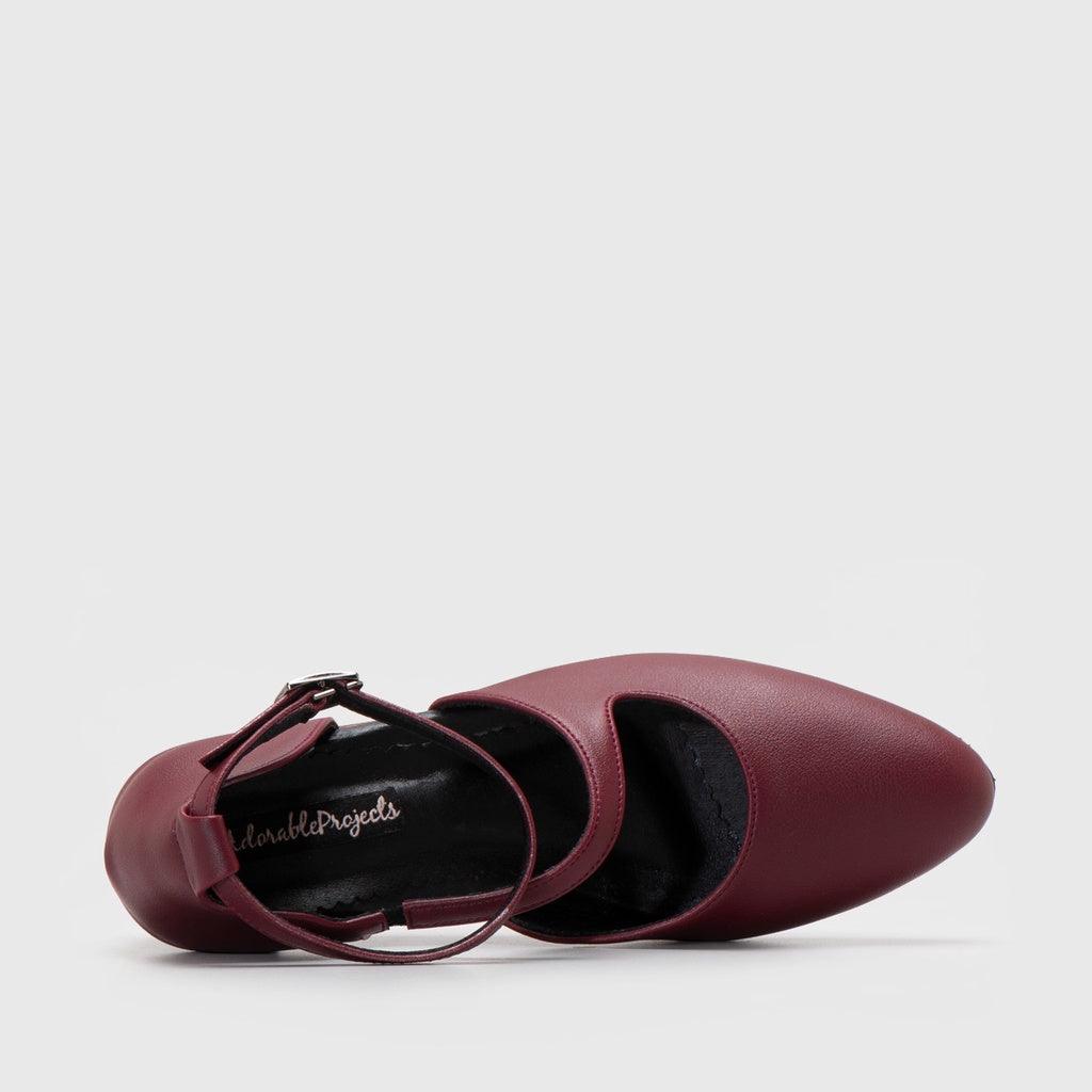 Adorable Projects-Dev Wedges Yamun Wedges Maroon