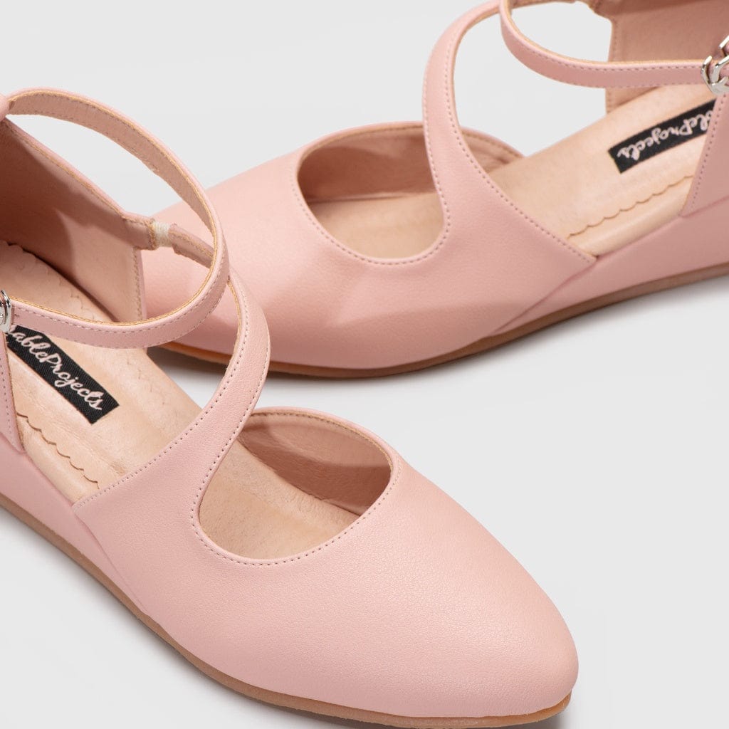 Adorable Projects Official Wedges Yamun Wedges Pink